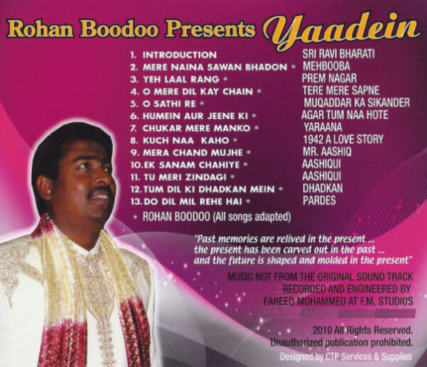 Rohan Boodoo Presents Yaadein - Image 2